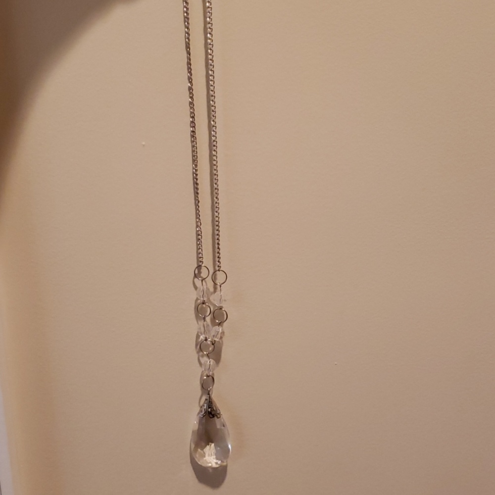 Faux Crystal Necklace